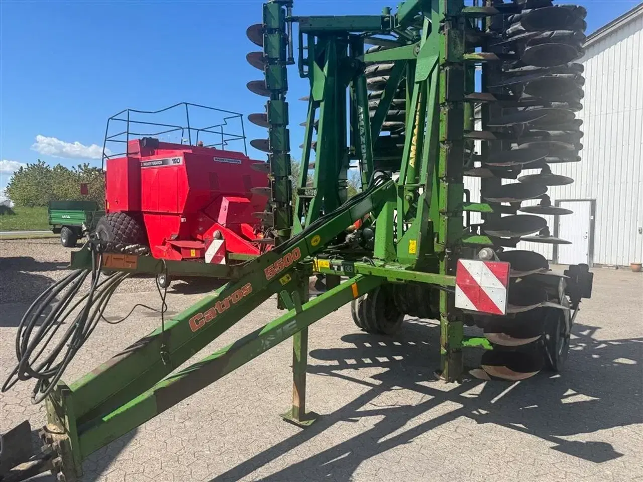 Billede 12 - Amazone Catros 5500, Bugseret