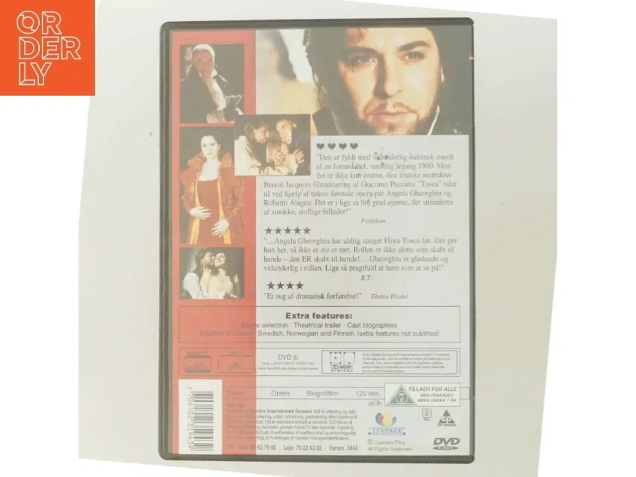 Billede 3 - Tosca med Angela Gheorghiu (DVD)