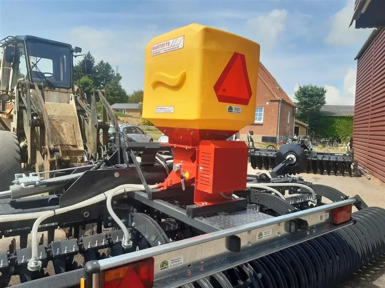 Billede 9 - Intertech disc harve med frø udstyr