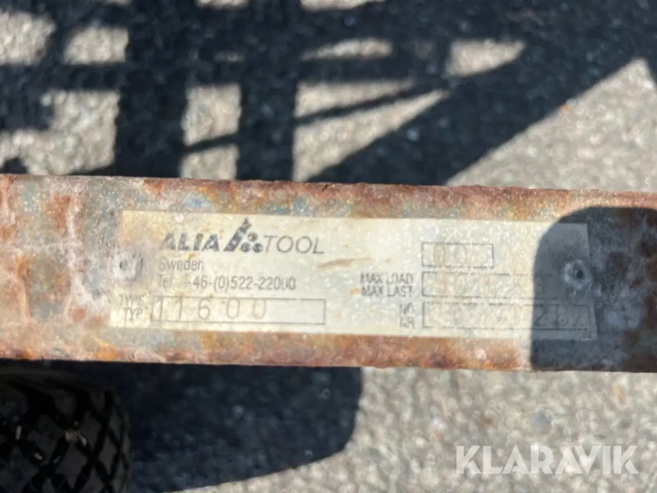 Billede 9 - Transportvogn Alia tool 11600 2 styk