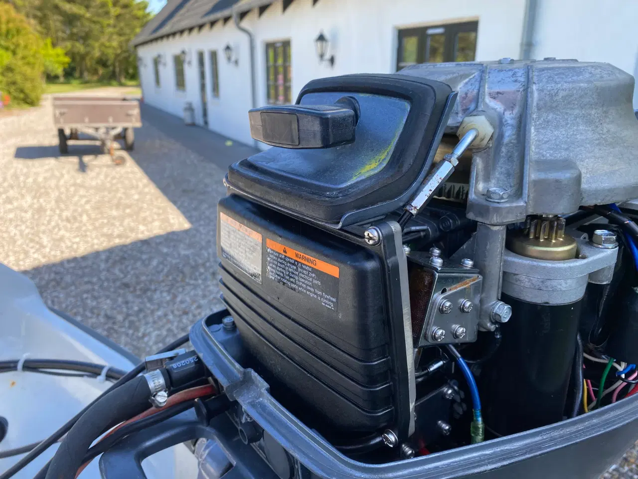Billede 8 - Terhi 4110 med 25hk Yamaha og nysynet trailer 