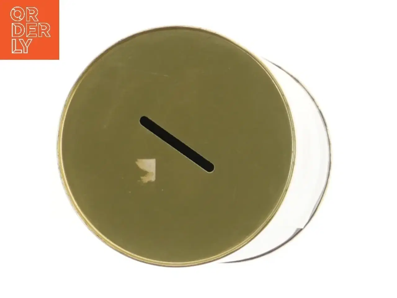 Billede 2 - Real Madrid C.F. sparegris fra Real Madrid (str. Ø 10,5 cm længde 17,5 cm)