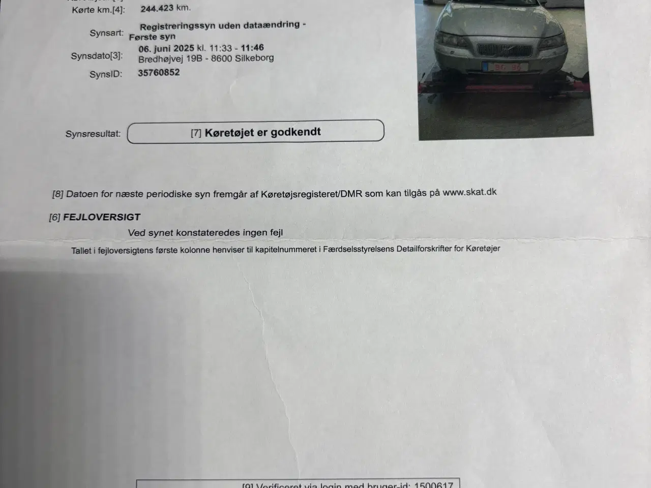 Billede 17 - Volvo V70 2,4 140 HK - Nysynet med lavt km-tal