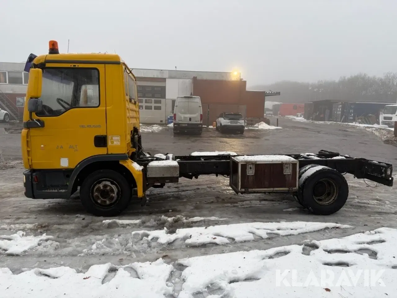 Billede 2 - Lastbil Man Tgl 10.240 med container og wirehejs