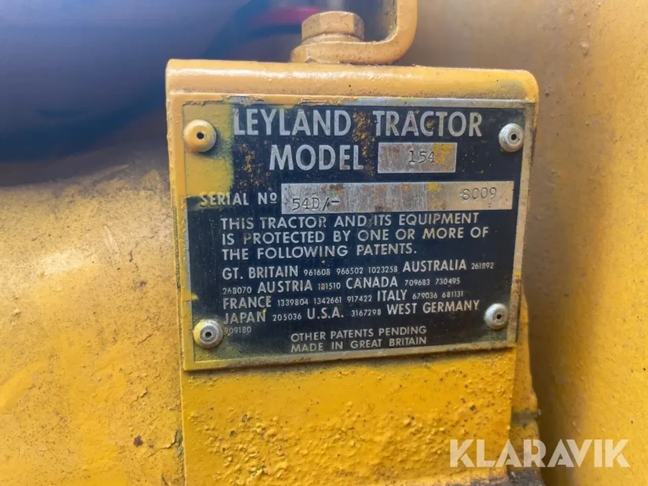 Billede 10 - Veterantraktor British Leyland 154