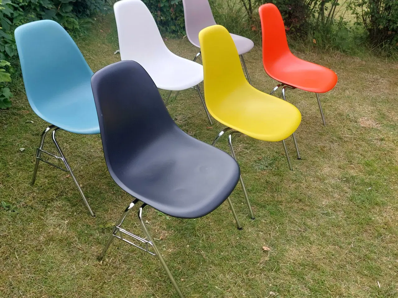 Billede 3 - Eames designer stole - 6 stks