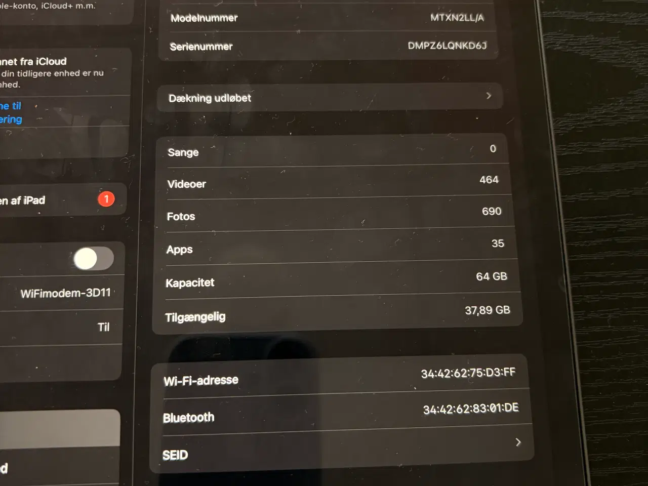Billede 1 - IPad Pro 11 