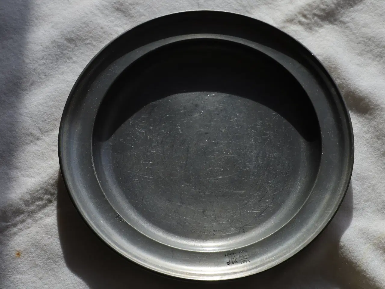 Billede 1 - Tin tallerken / fad