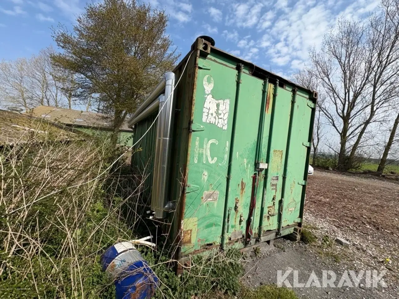 Billede 2 - Container med flisfyr 20 fods