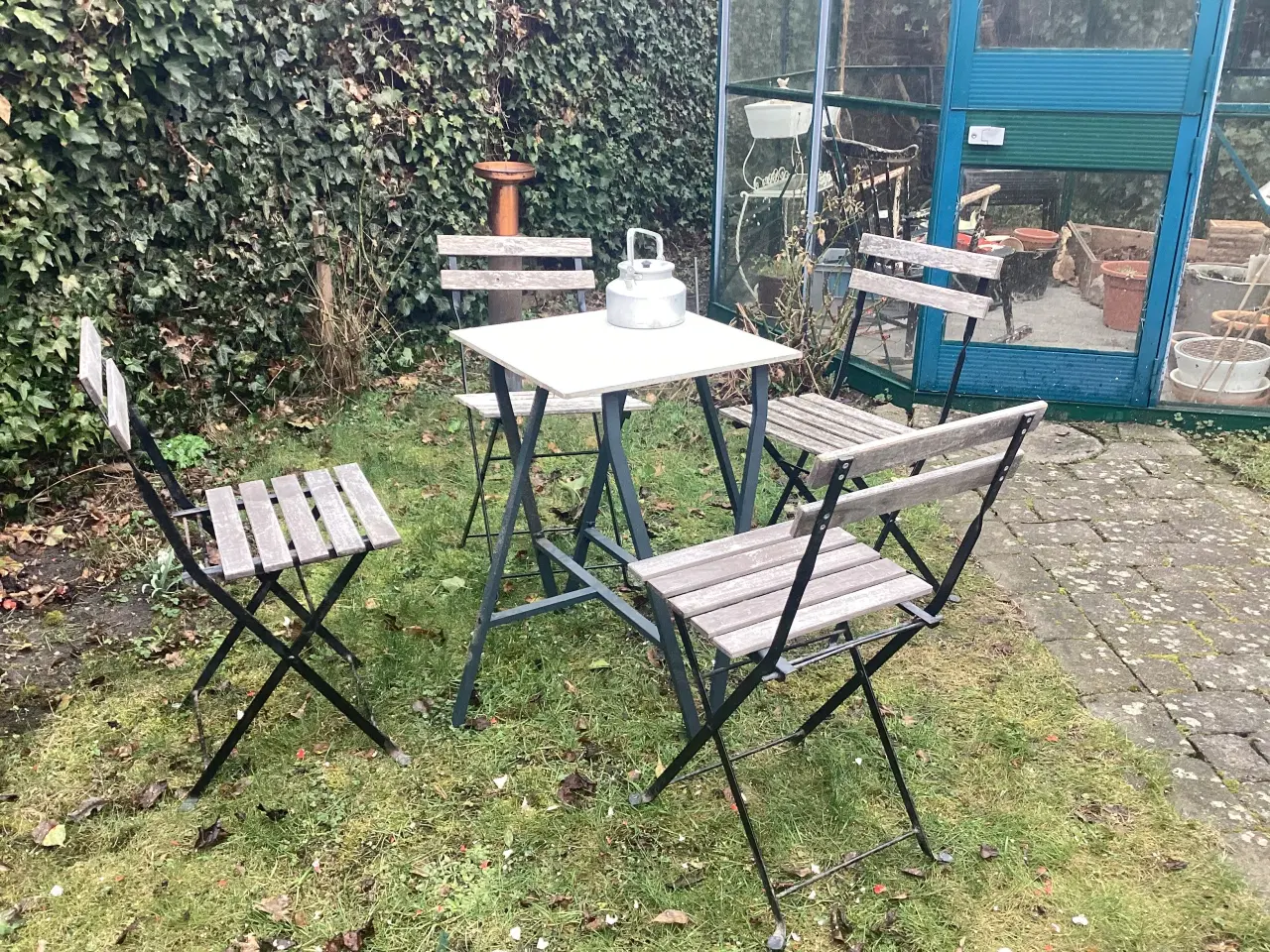 Billede 2 - Cafe stole træ og metal