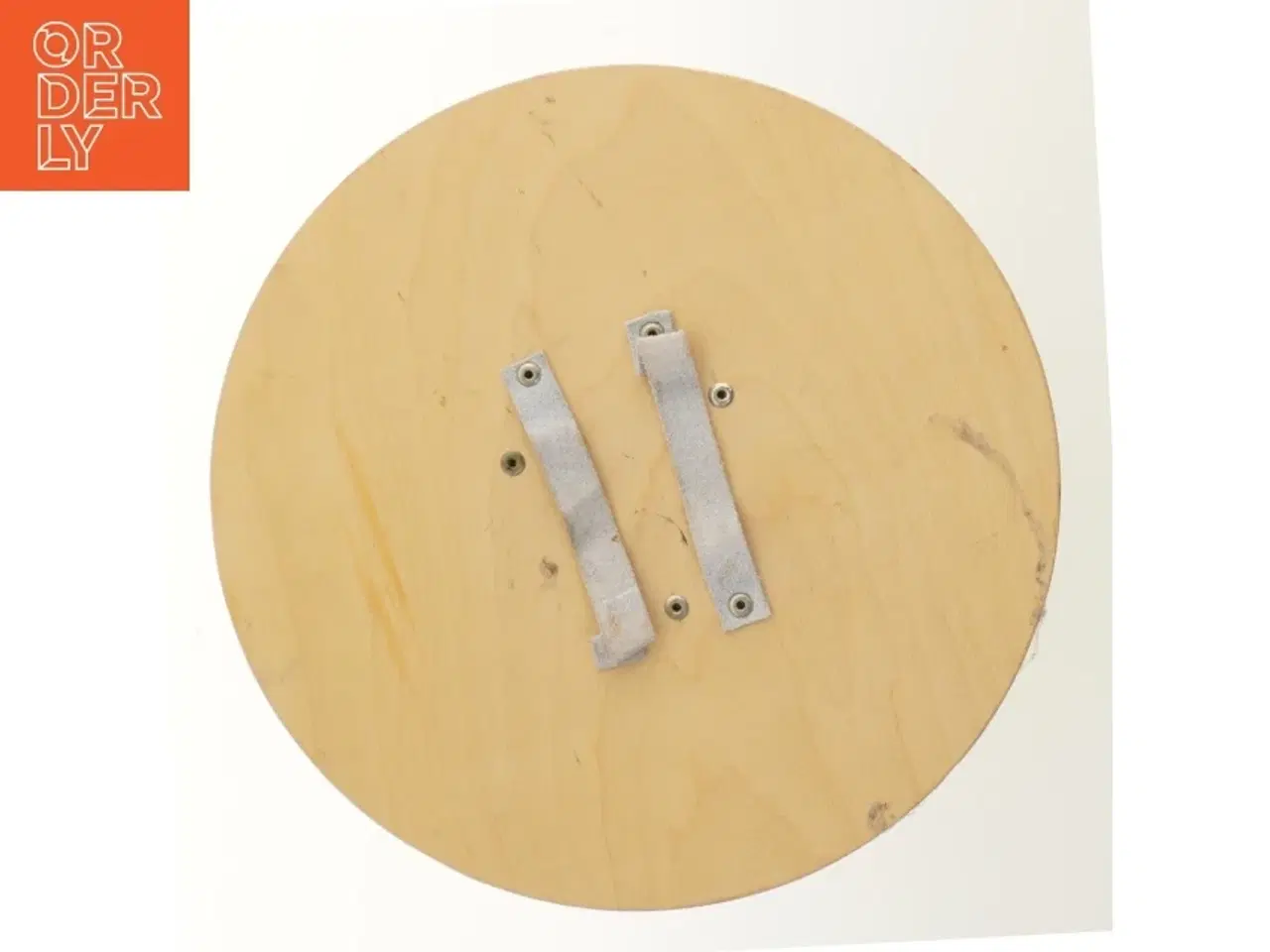 Billede 2 - Træskjold med dekoration (str. Ø 36 cm)