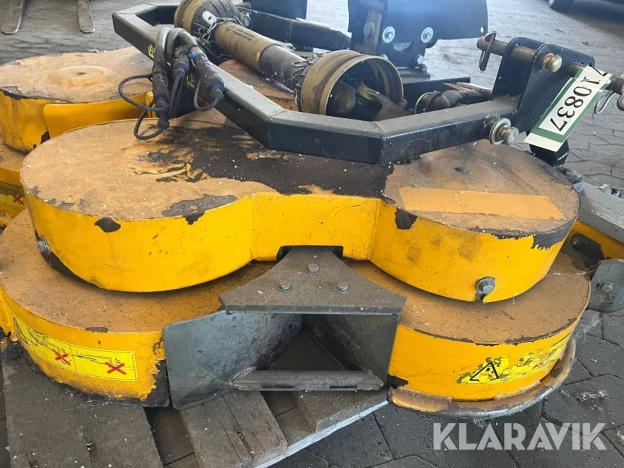 Billede 11 - Klippebord Steensballe SSR 1800 LM med hydraulisk udklap og bioklip
