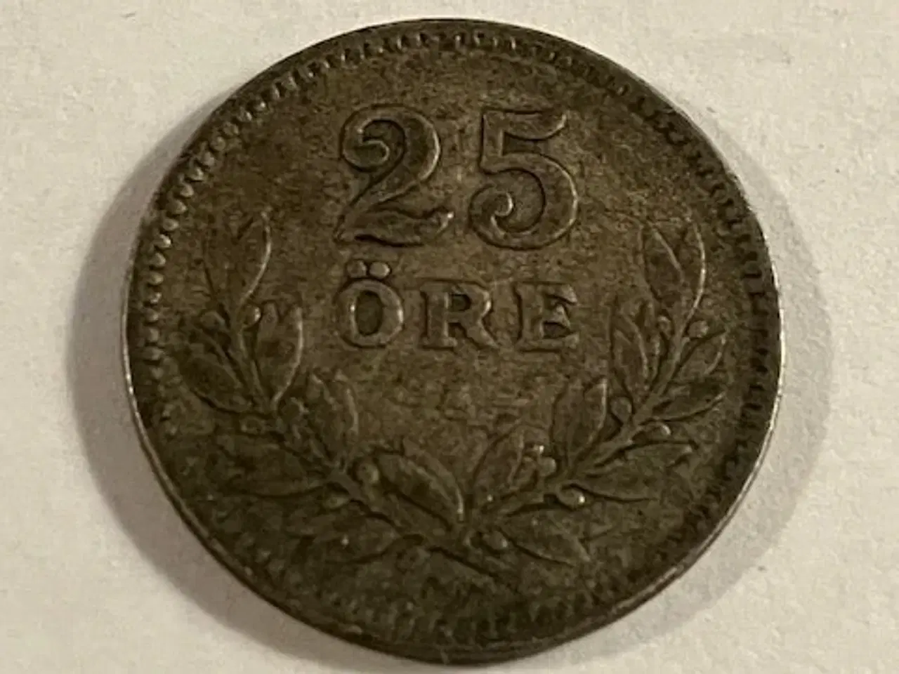 Billede 1 - 25 øre 1917 Sverige