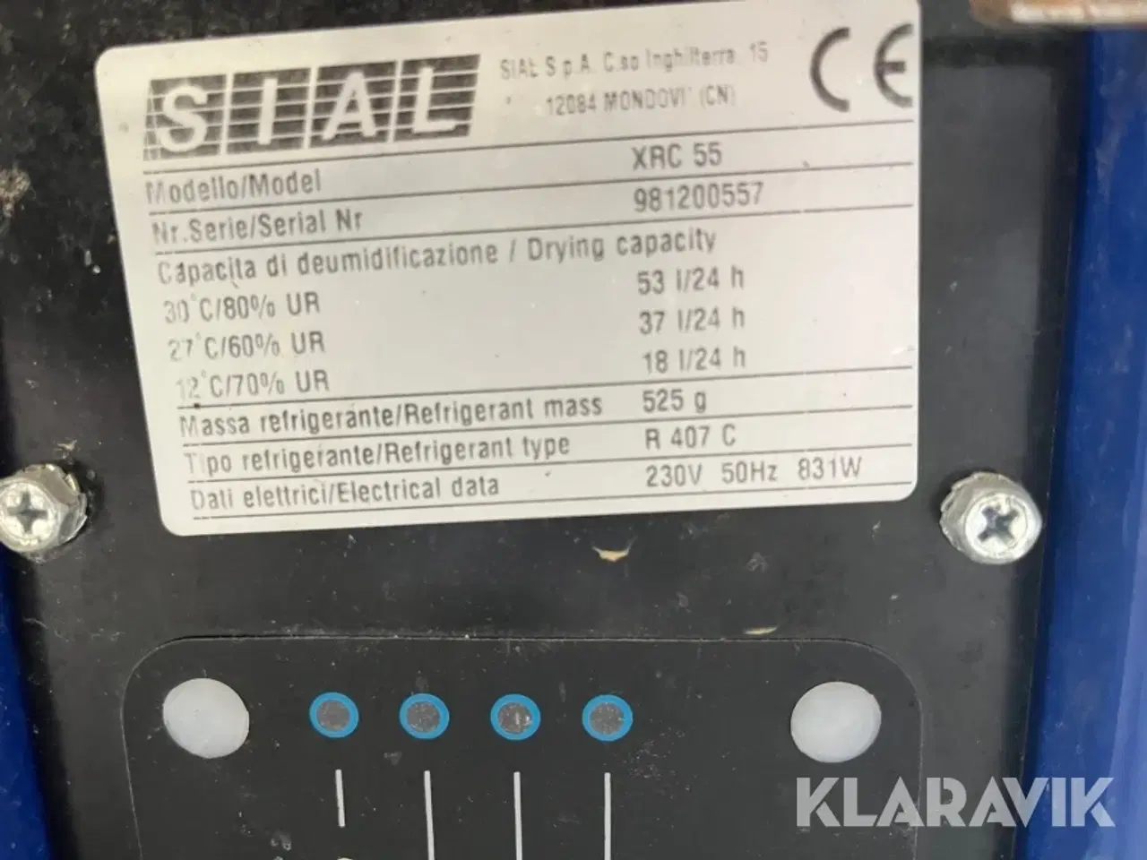 Billede 7 - Affugter SIAL XRC 55