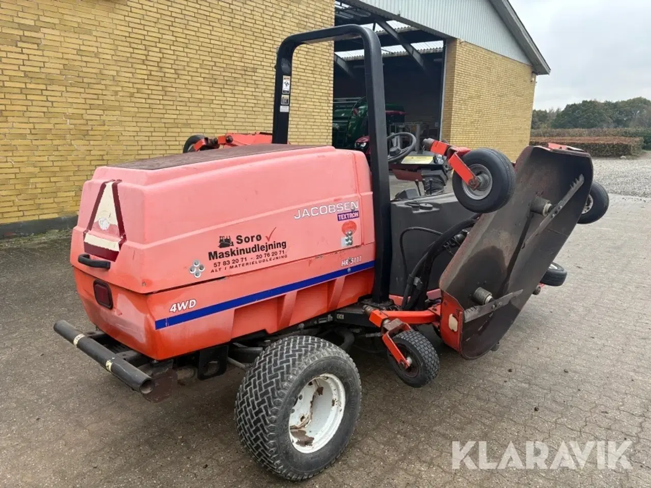 Billede 5 - Græsslåmaskine Textron Jacobsen HR-5111