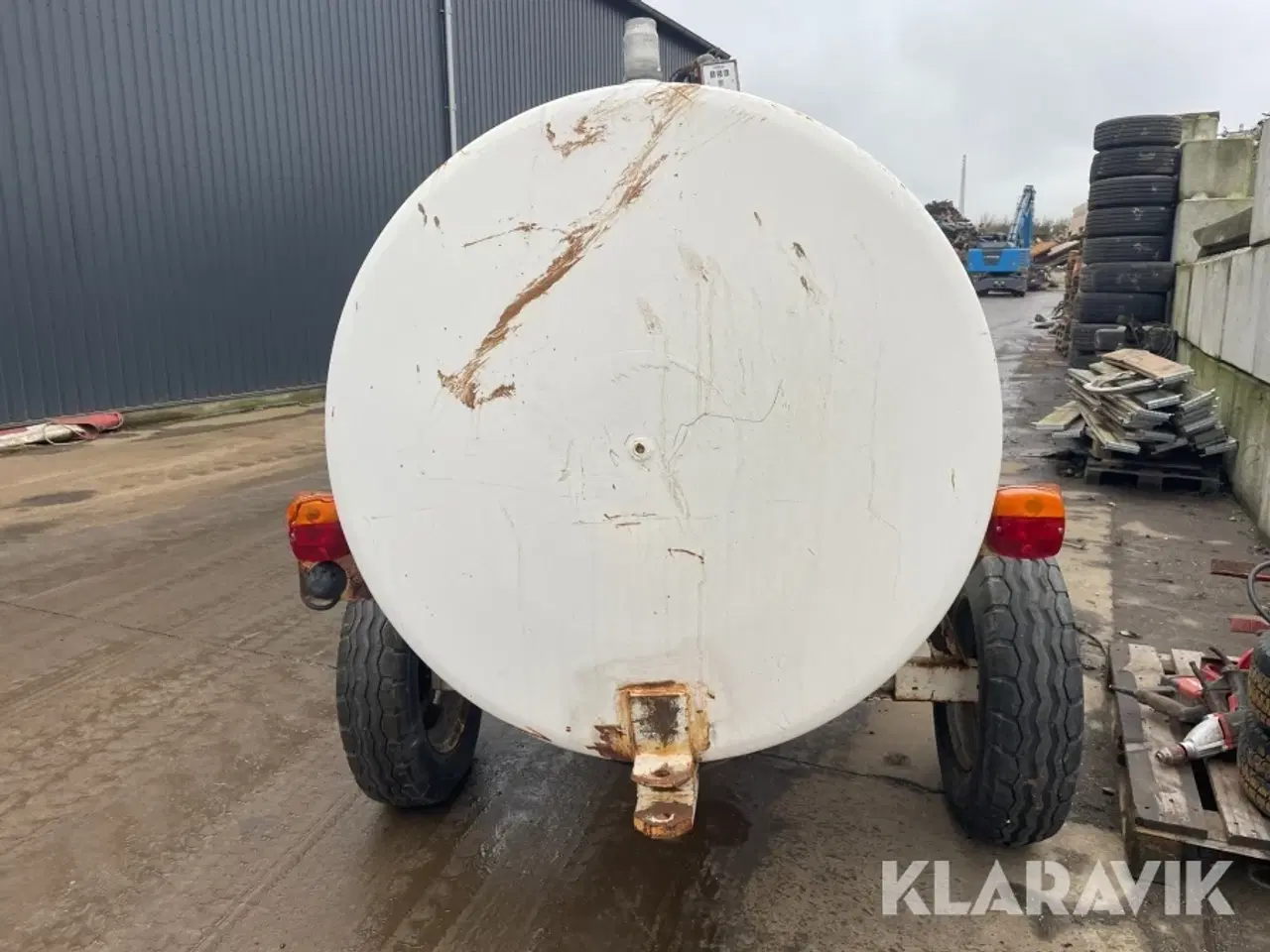 Billede 6 - Transportabel dieseltank med pumpe Roug 2500liters