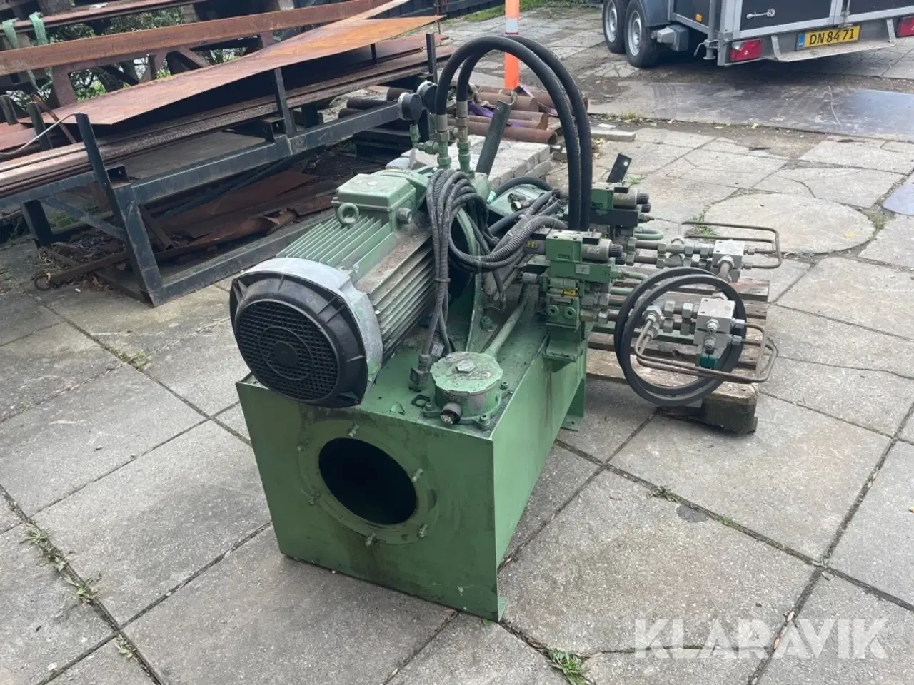 Billede 5 - Hydraulik station Dimter 89257 med kølerenhed