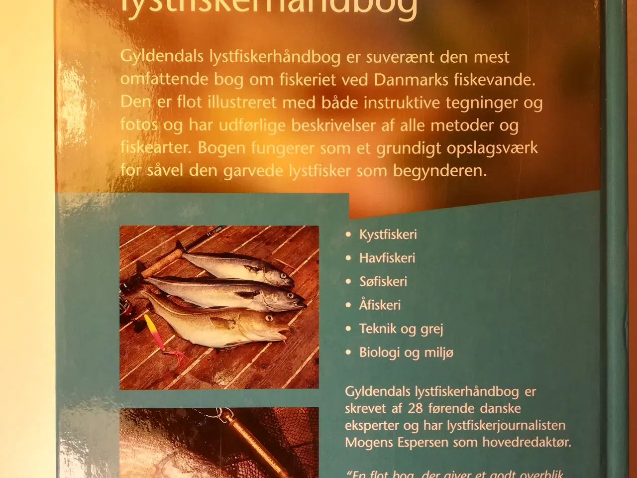 Billede 3 - Gyldendals lystfiskerhåndbog -fremtræder som ulæst