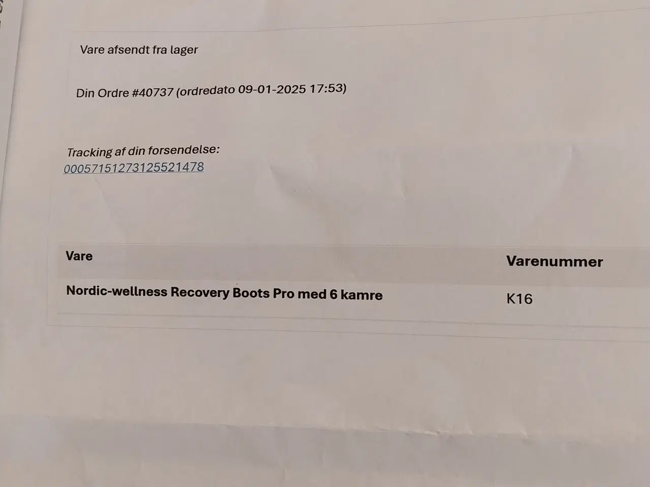 Billede 4 - Nye Recovery Boots med 6 kamre (Nordic Wellness) 