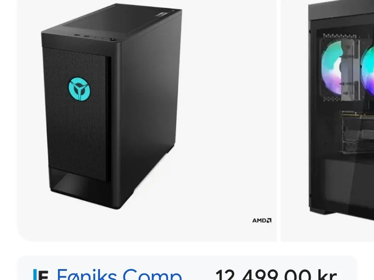 Billede 2 - RTX 3060 Gamer PC + 24" Legion Gaming Skærm