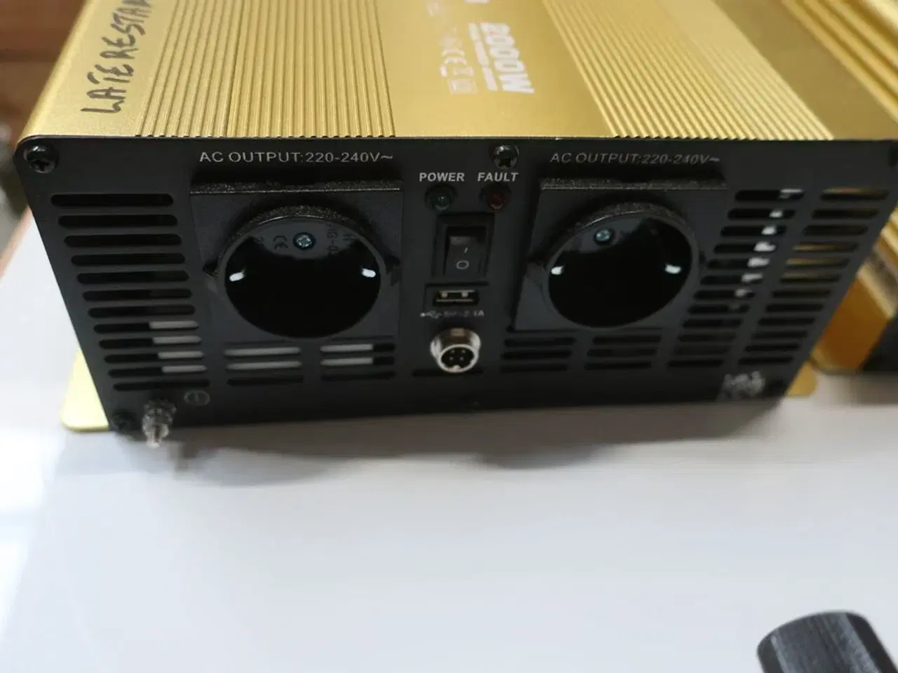 Billede 3 - Inverter GREEN ENERGY Pure Sine Wave DC/AC Power 2000W