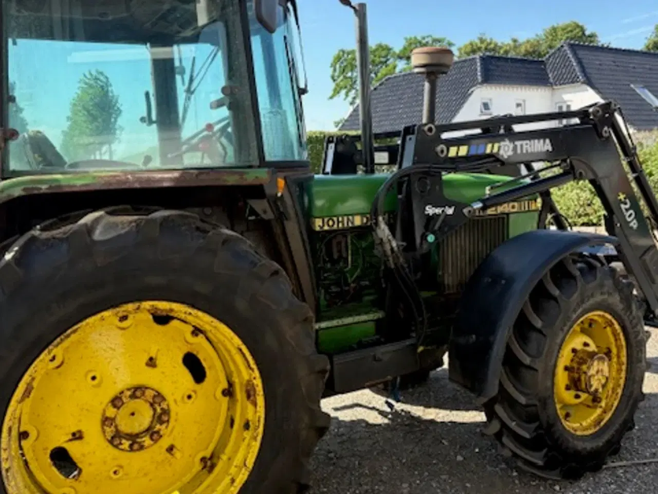 Billede 7 - John Deere 2140 MED TRIMA 2.0 FRONTLÆSSER