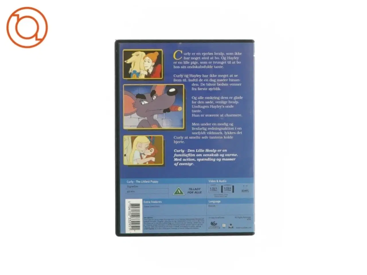 Billede 2 - Curly - Den lille hvalp (DVD)