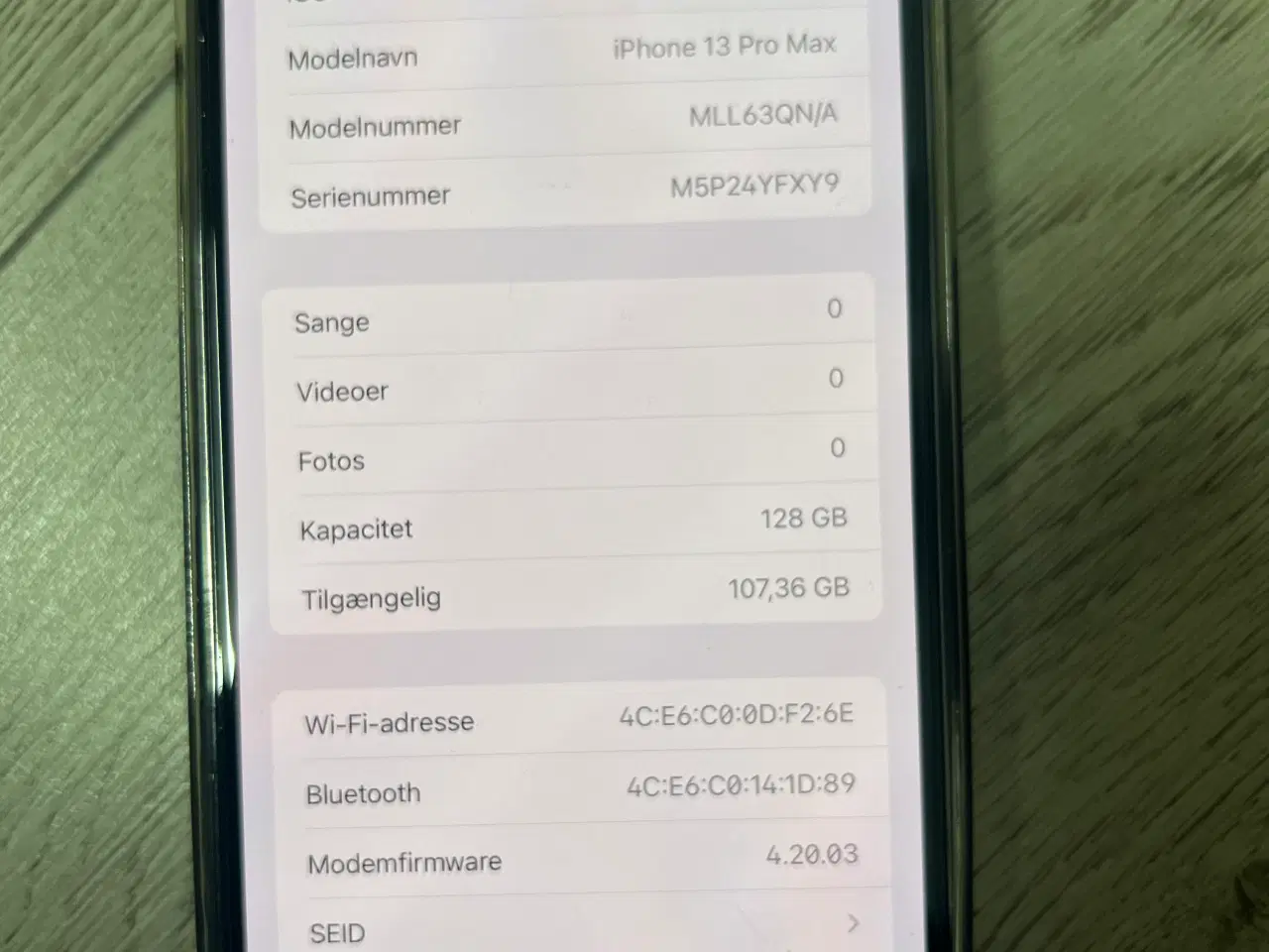 Billede 3 - iPhone 13 pro Max 128GB