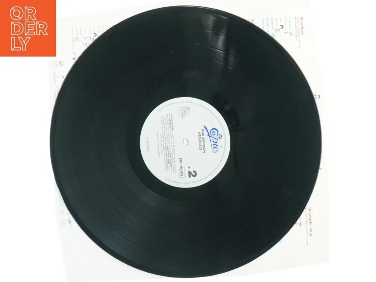 Billede 2 - Heartbeat album af Don Johnson fra Epic