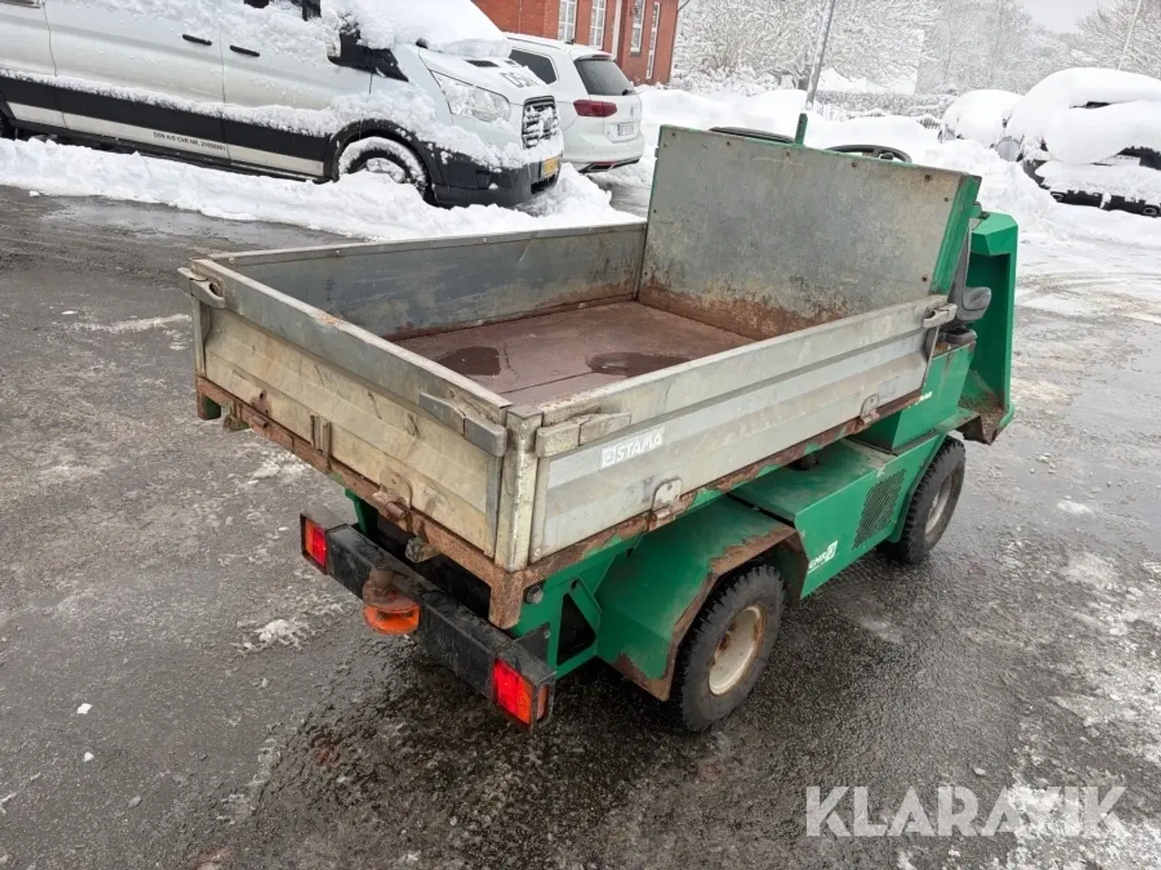 Billede 5 - Minidumper Stama STD 20 med hydraulisk tiplad