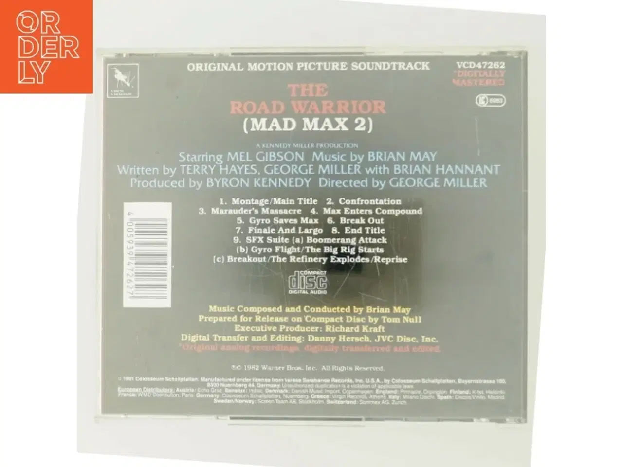 Billede 3 - The Road Warrior (Mad Max 2) Original Soundtrack (DVD)