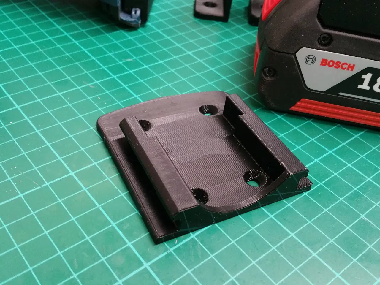 Billede 7 - Tilbehør til elværktøj,Blå Bosch 18v - Div. Beslag