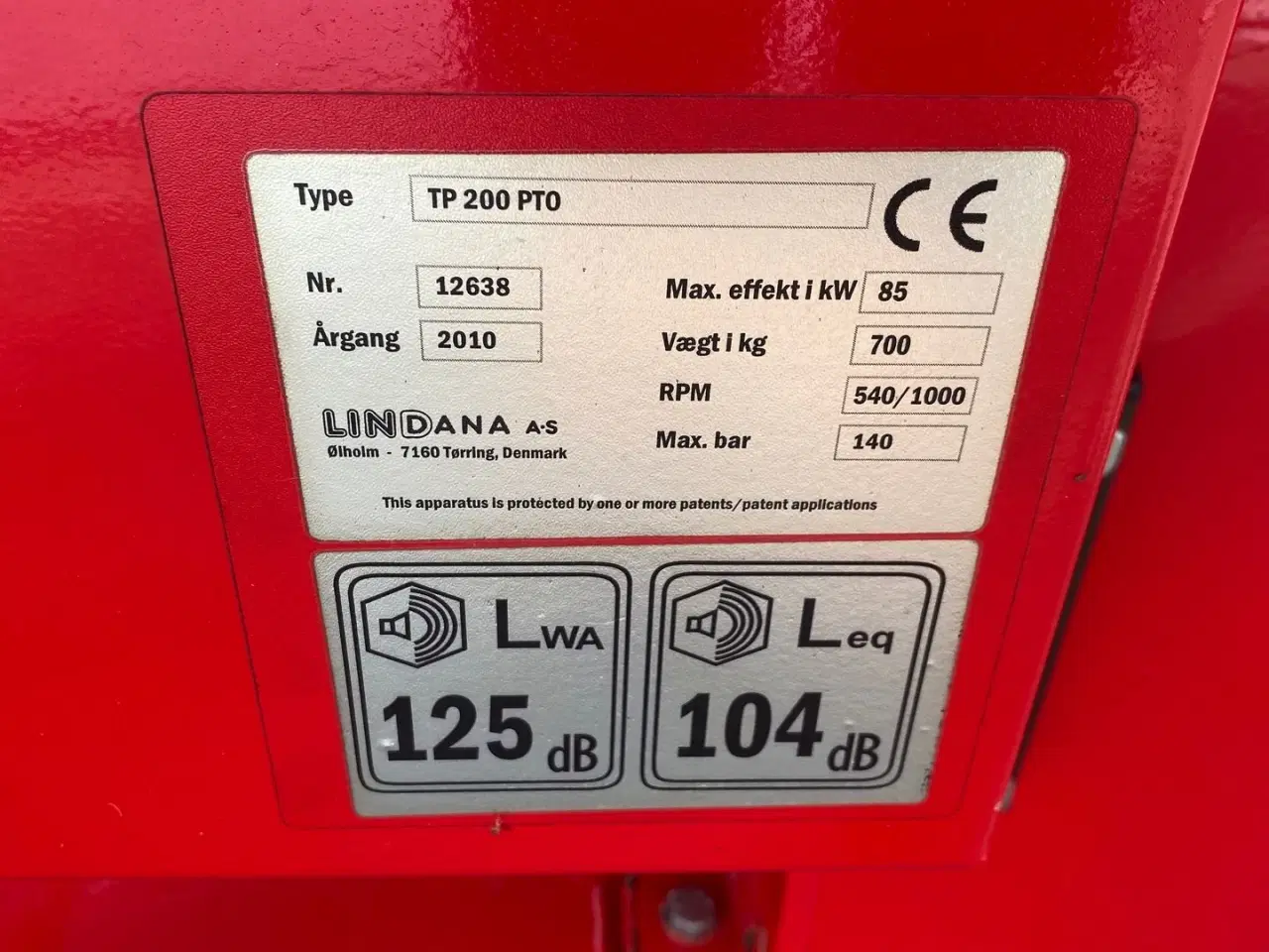 Billede 6 - TP 200 PTO