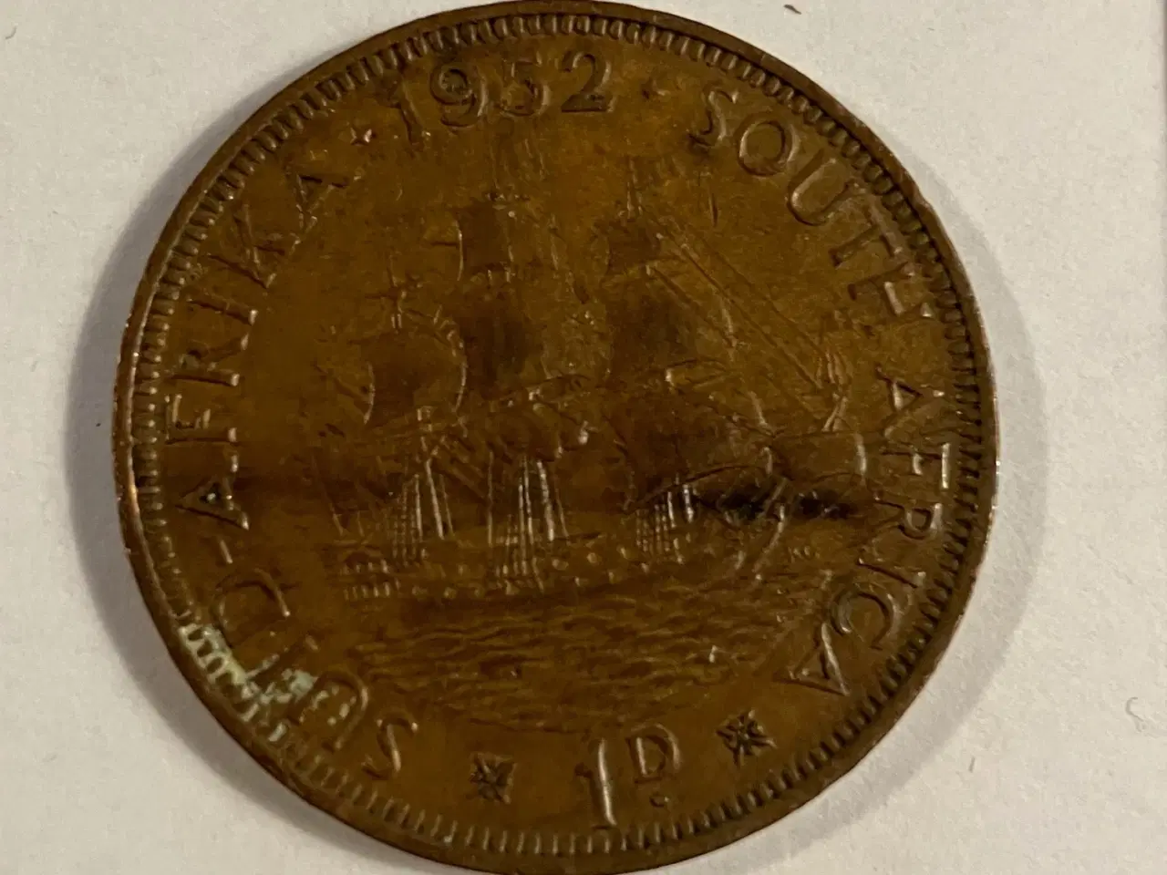 Billede 1 - 1 Penny South Africa 1952