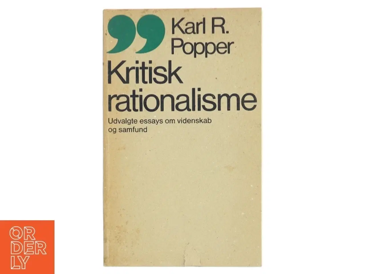 Billede 1 - Kritisk rationalisme (Bog)