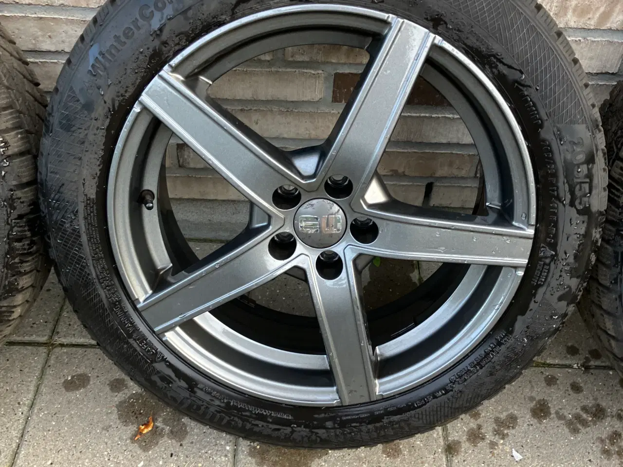 Billede 6 - Alufælge 5 x 112 med Continental vinterdæk R17