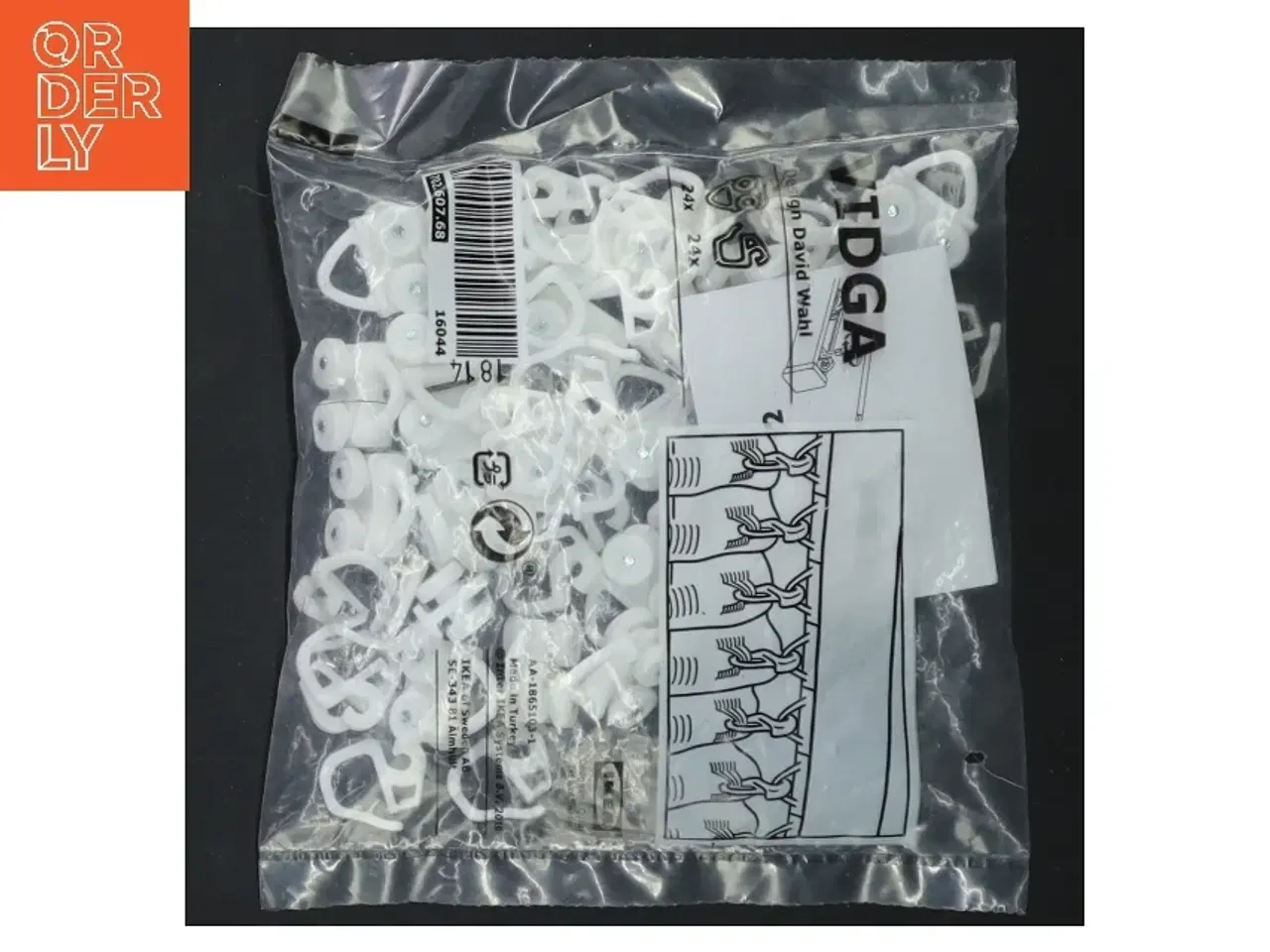 Billede 1 - Gardinskinne tilbehør fra IKEA