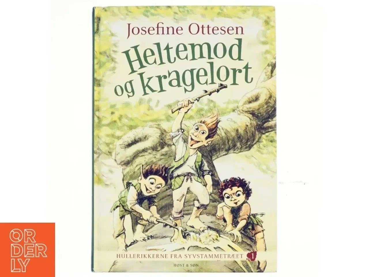 Billede 1 - Heltemod og kragelort af Josefine Ottesen (Bog)