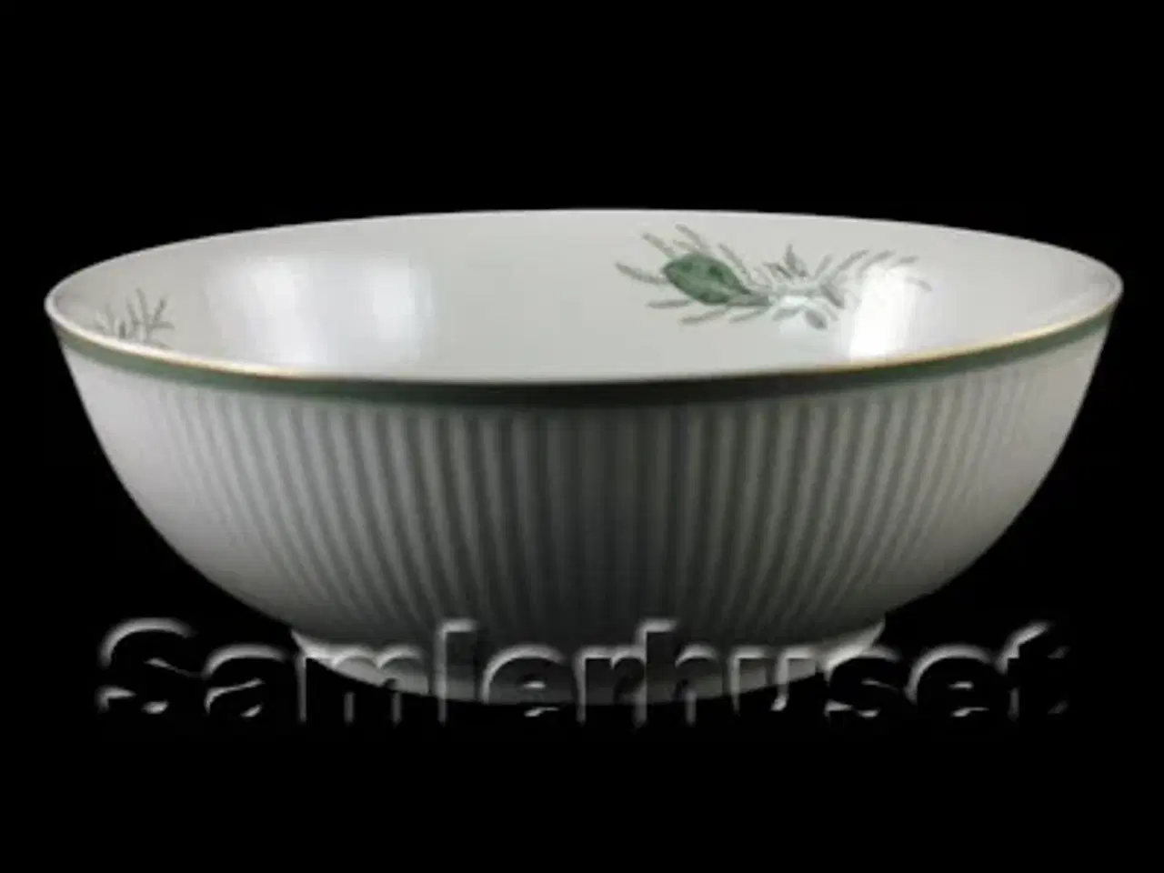 Billede 1 - Grøn Melodi Salatskål 7½x22 cm.