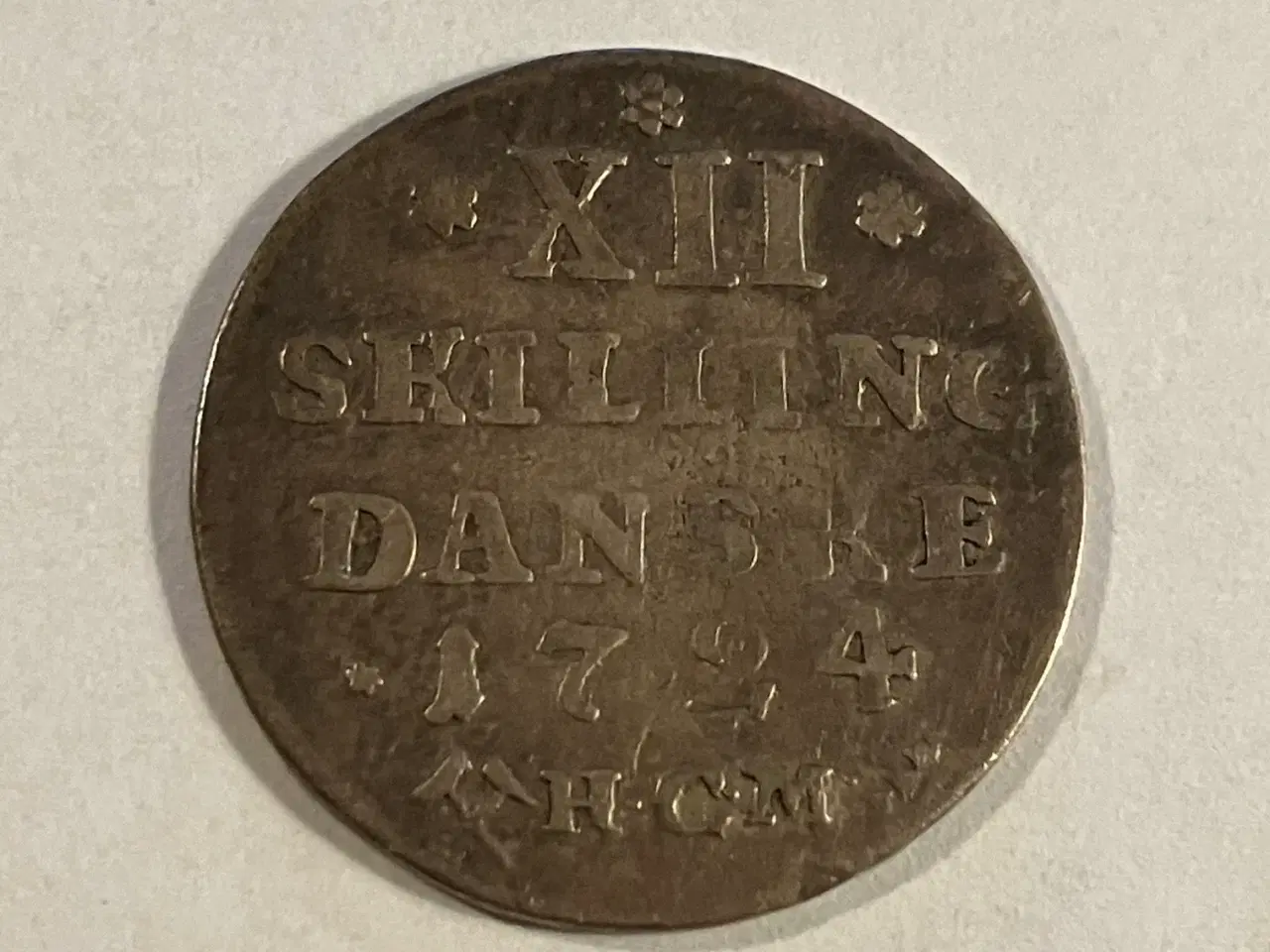 Billede 1 - 12 Skilling 1724 Norge