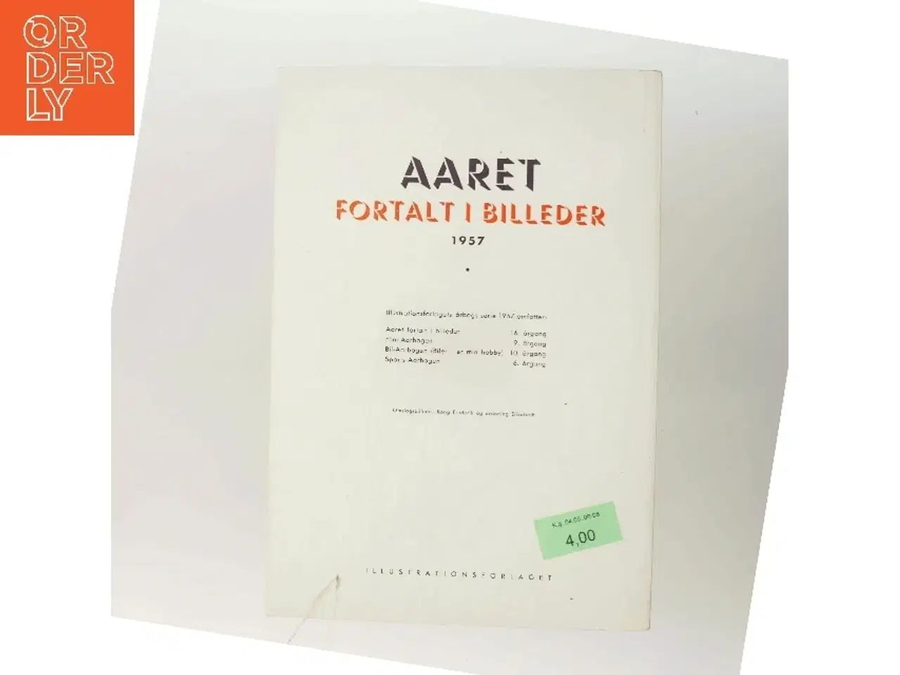 Billede 3 - 1957 Året fortalt i billeder bog fra Illustrationsforlaget (Bog)