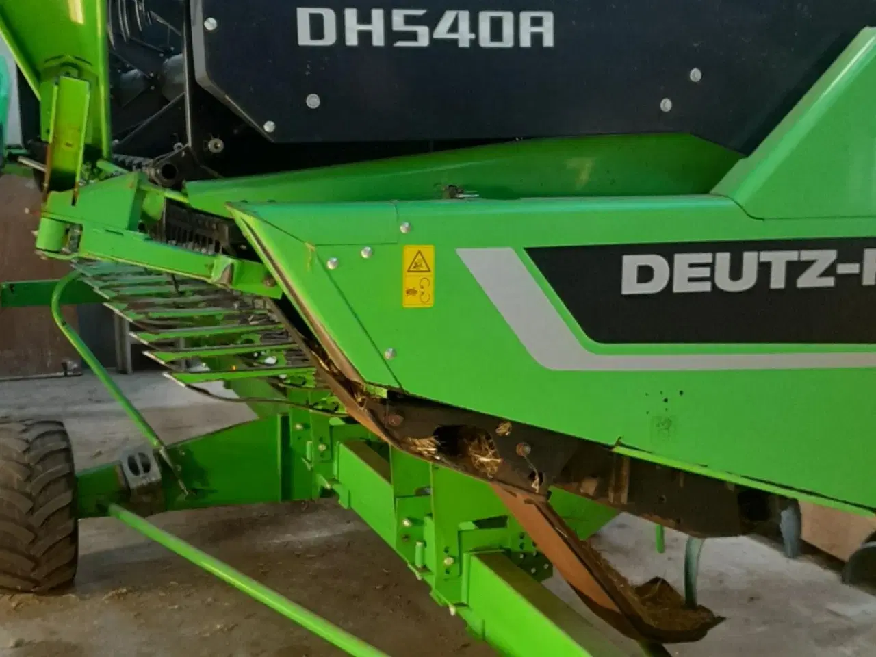 Billede 7 - Deutz-Fahr 6205 ts SNITTER, 18 FOD MED VOGN, KUN 700 TIMER