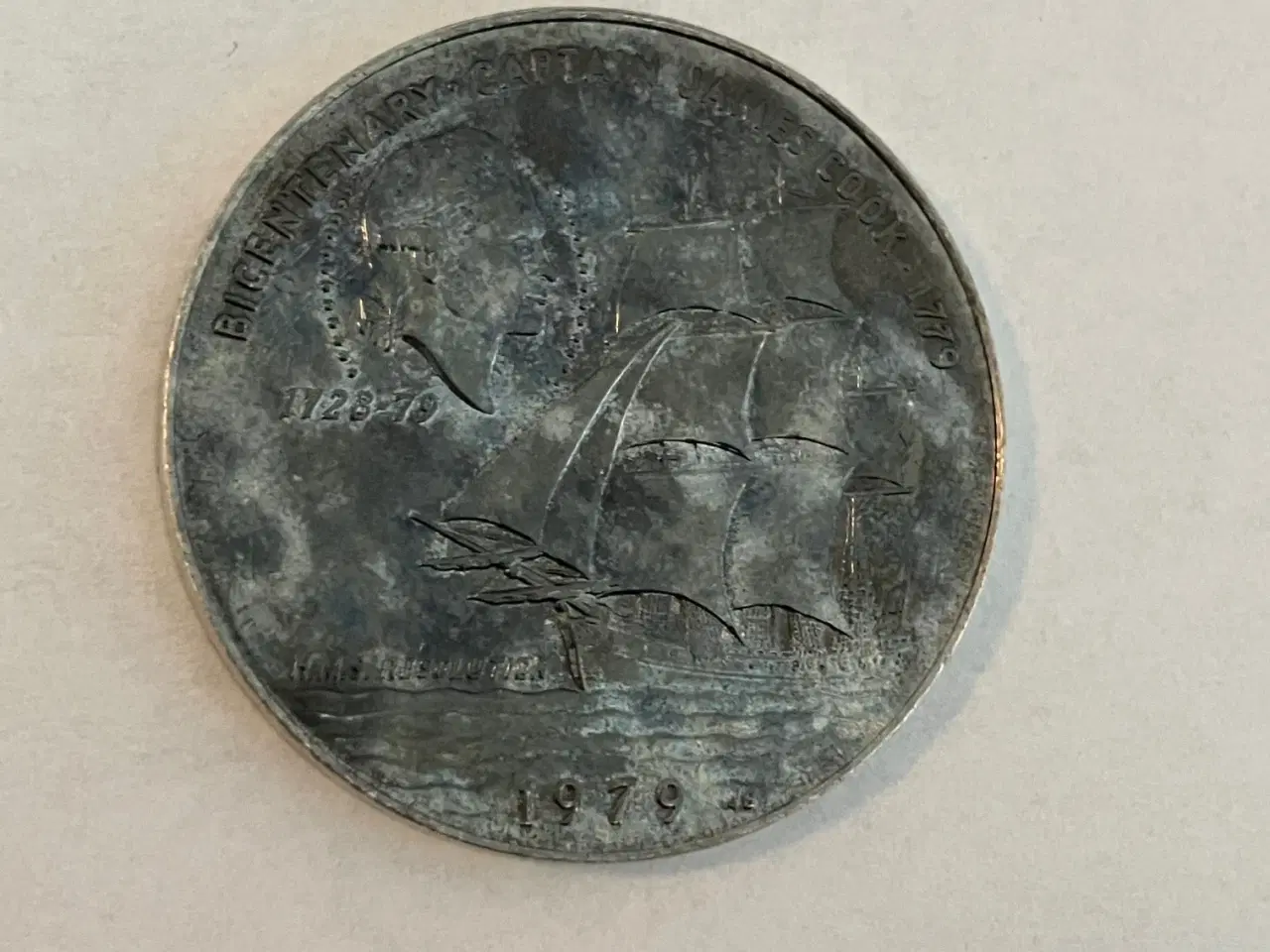 Billede 2 - 10 Tālā Captain James Cook 1979 Samoa - Silver