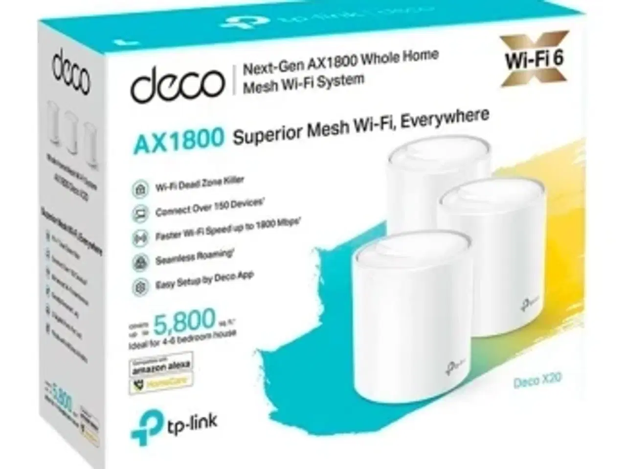 Billede 1 - TP Link Deco X20 Mesh Wifi6