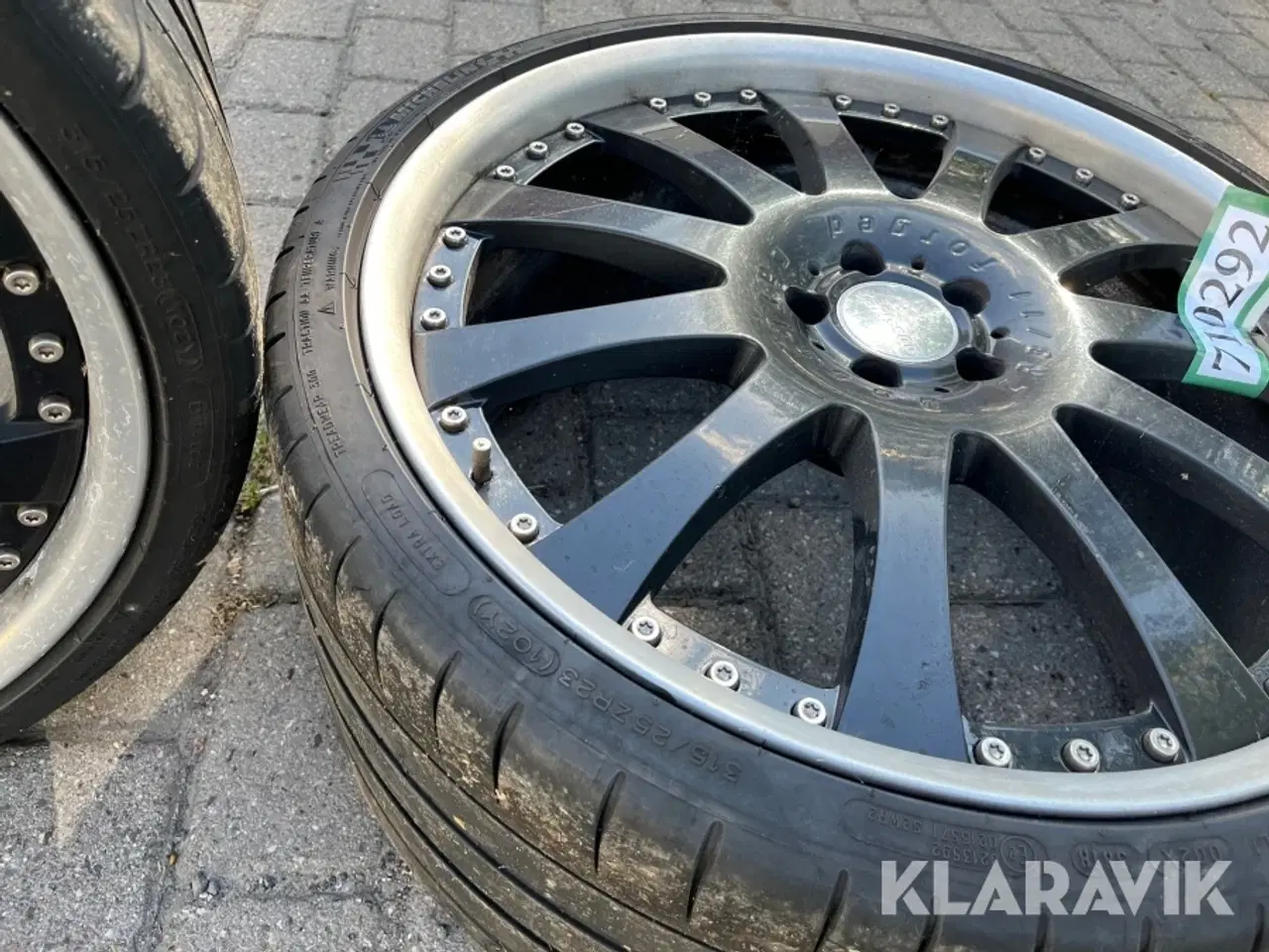Billede 8 - Fælge Carlsson CR3/ 11 Forged med dæk