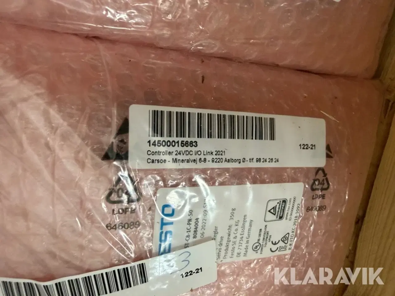 Billede 5 - Lot - invertere, flowtransmitter, controllere og øvrigt - 1 palle