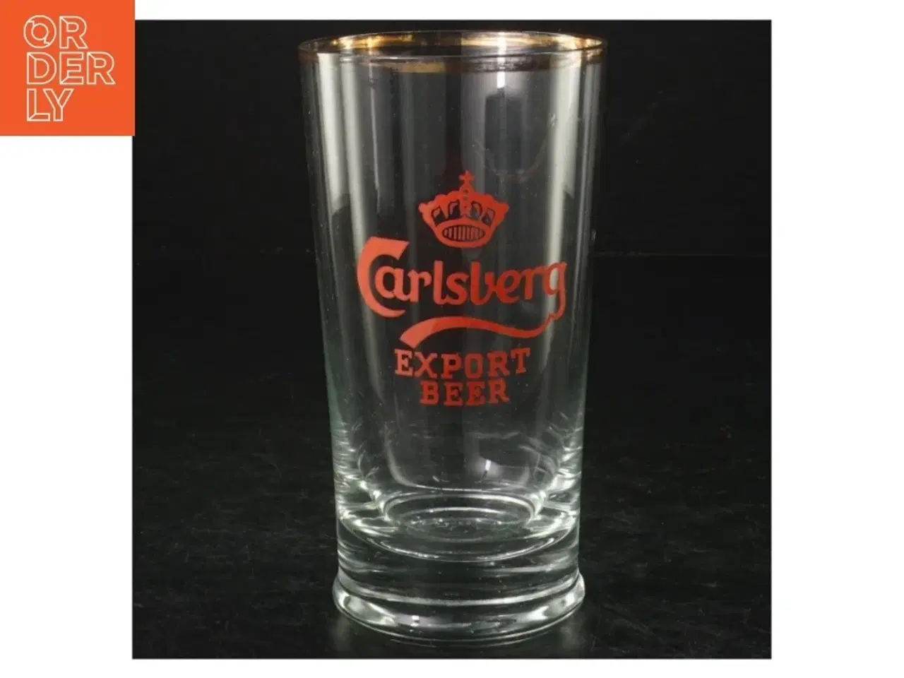 Billede 1 - Carlsberg Export Beer Glas fra Carlsberg (str. H. 14,5 cm, ø 7,5 cm)