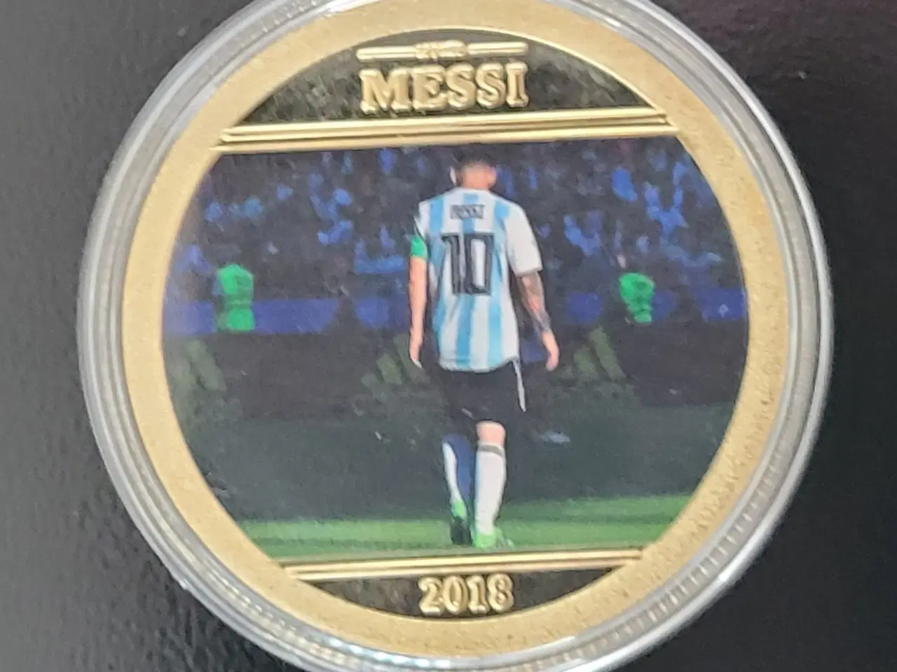 Billede 2 - Messi medalje stor og flot