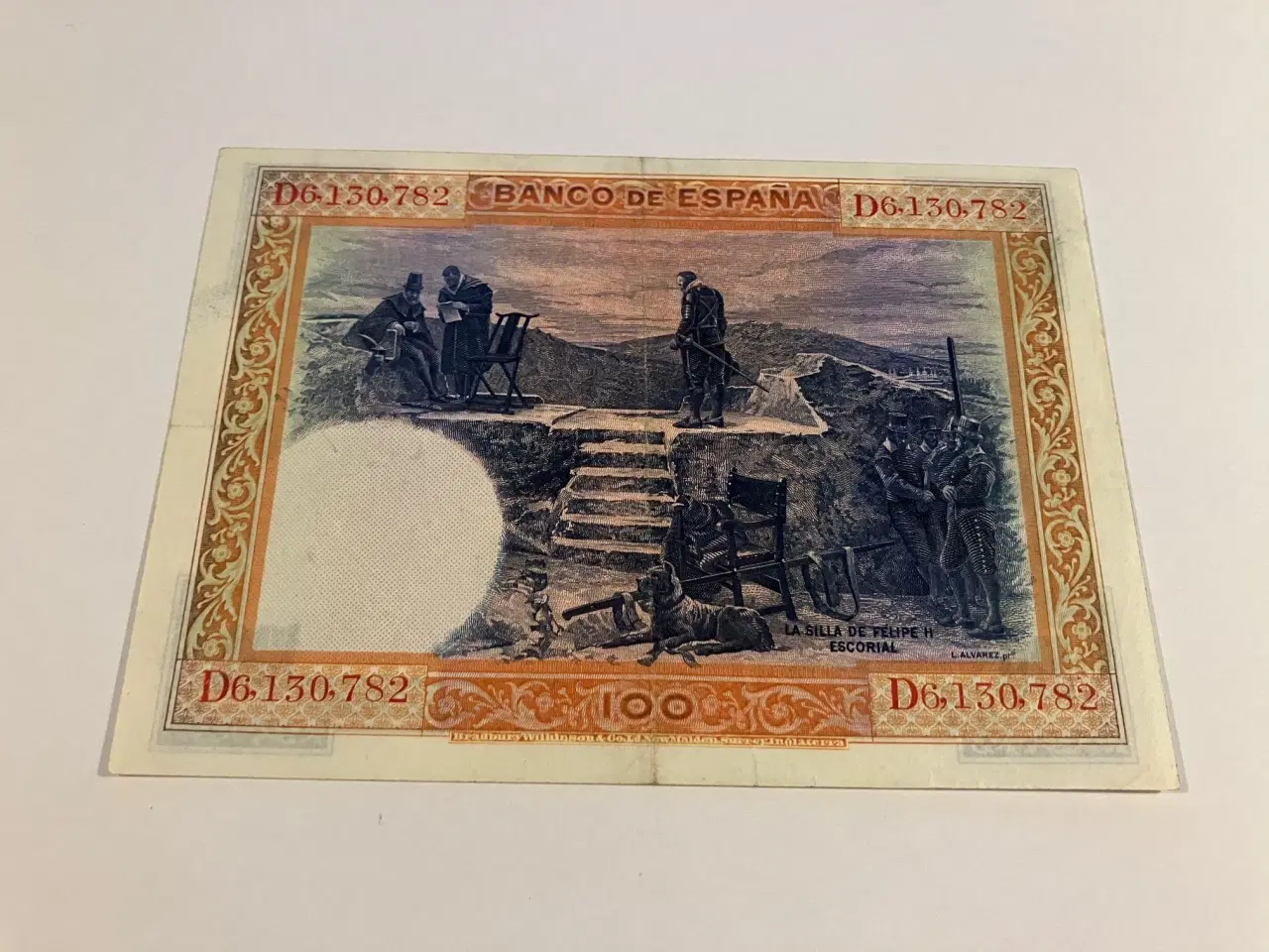Billede 2 - 100 Pesetas 1925 Spain