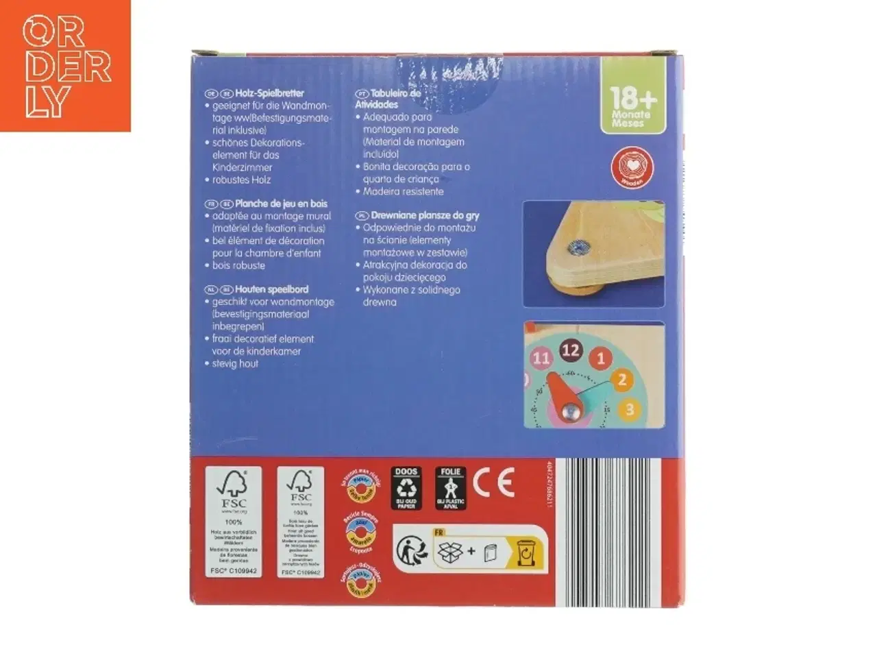 Billede 5 - Træur til børn